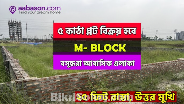 Residential Lands: 3, 4, 5, 7, 10 Katha Bashundhara R-A